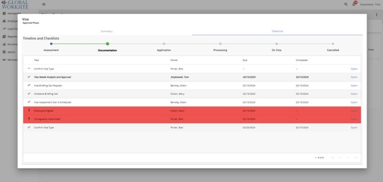 Servicengine Employee Relocation Management Software