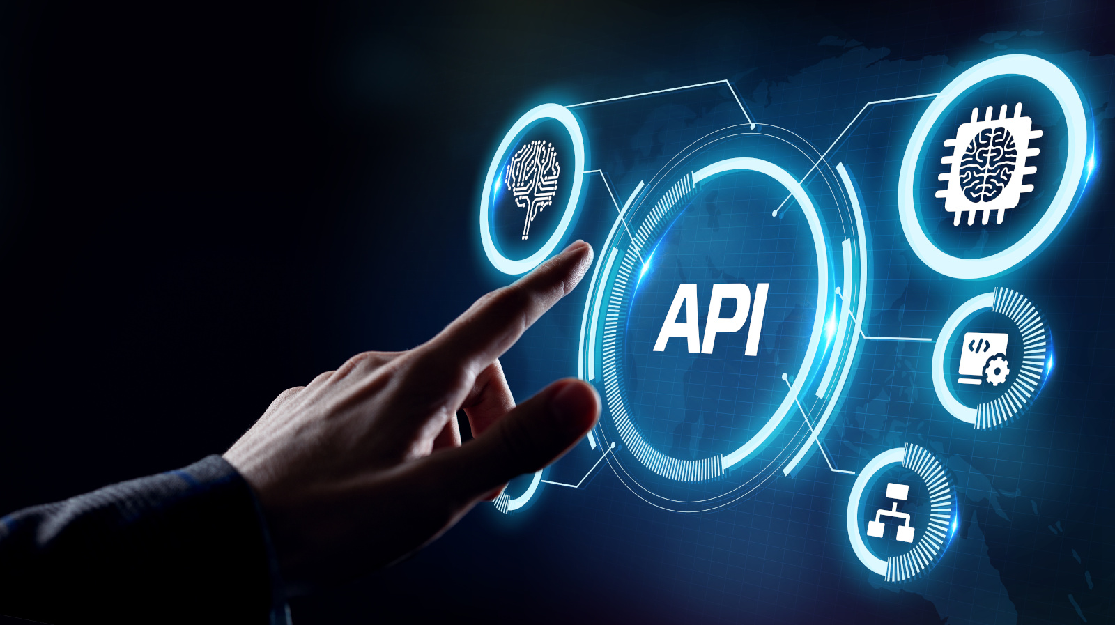 API – Application Programming Interface. Software development tool. Business, modern technology, internet and networking concept. API - Application Programming Interface. Software development tool. Business, modern technology, internet and networking concept.